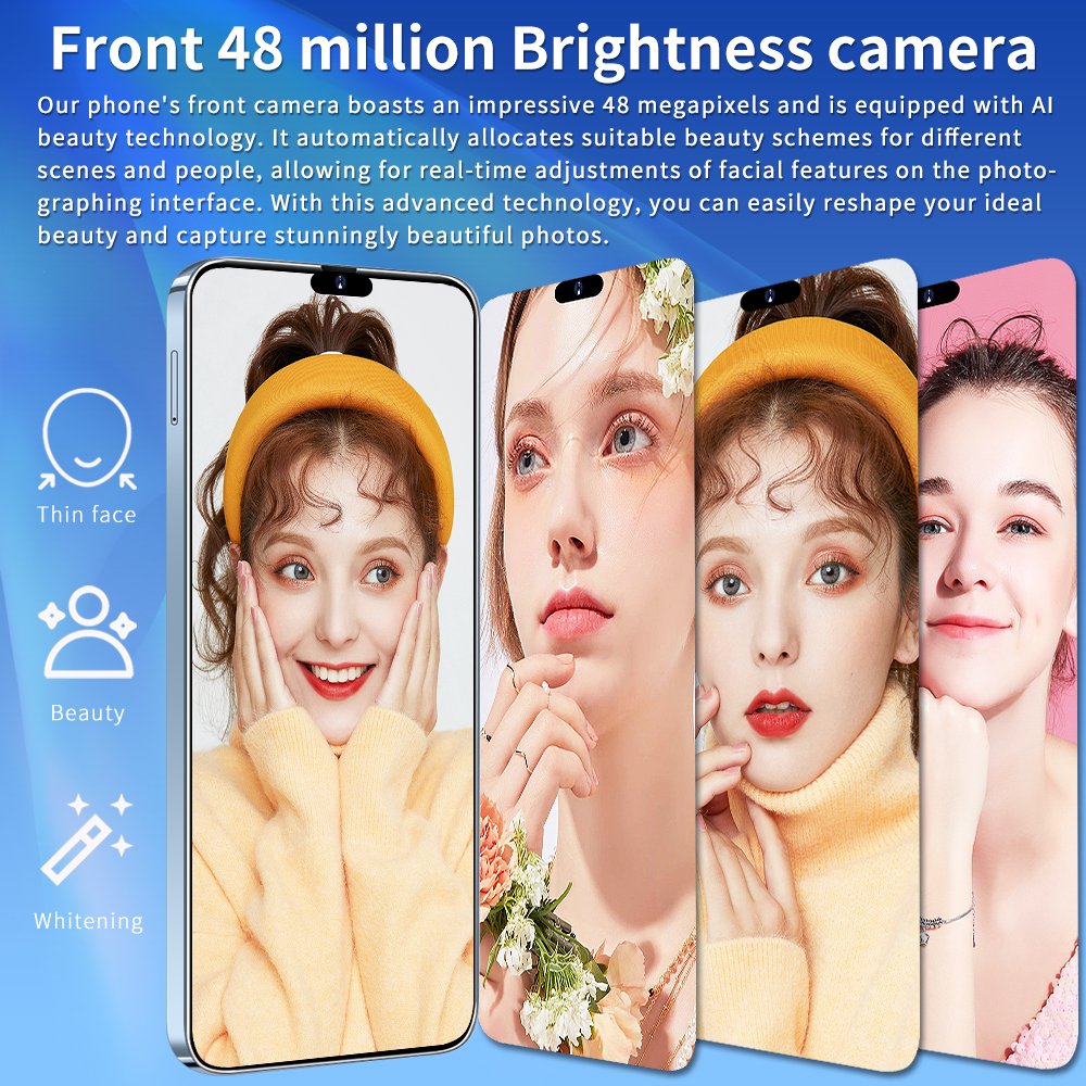 2023 Wholesale 15 pro max 10-core 5g let version cellphones mobile phones